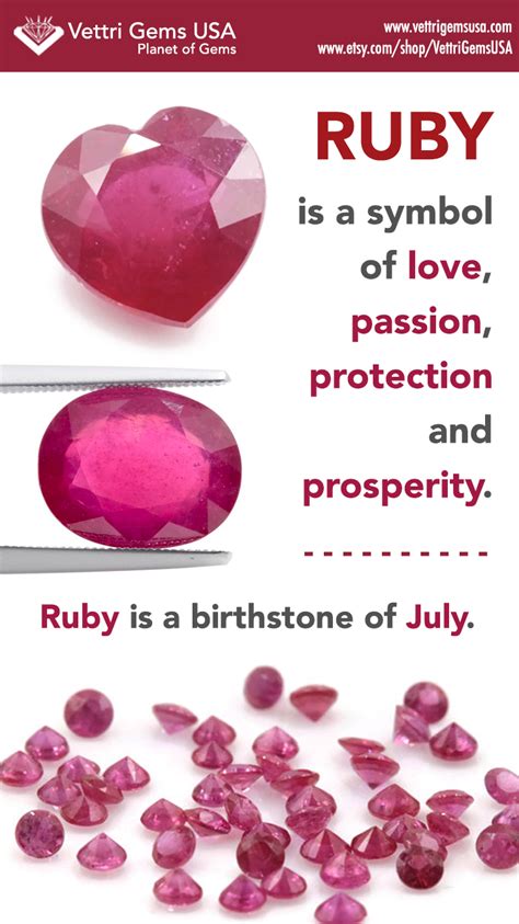 Magical gemstone of ruby inferno exactness
